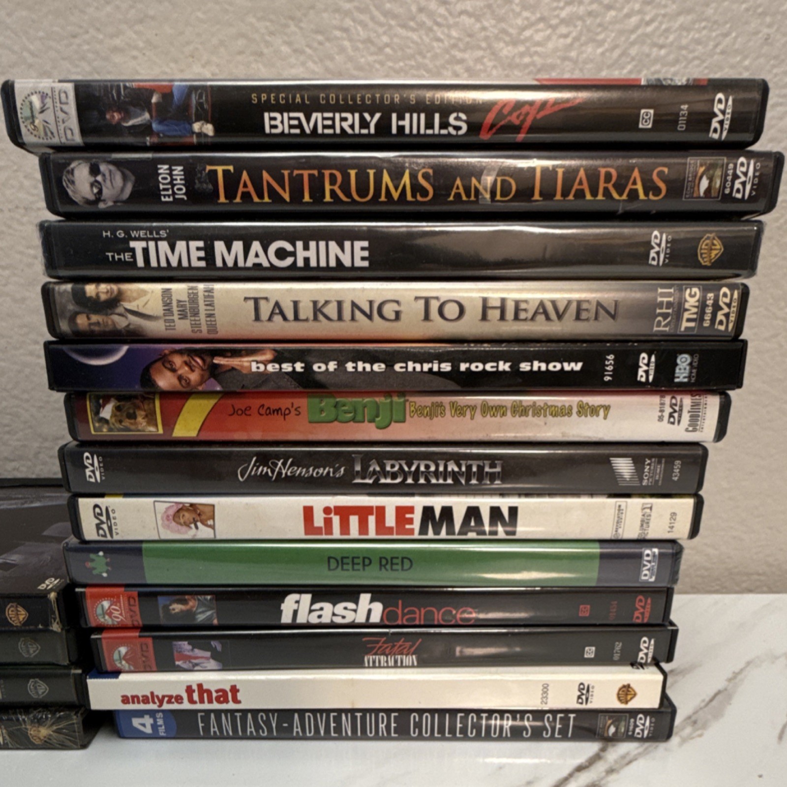 Warner Bros. Matrix 19 DVDs Lot Forbidden Planet Labyrinth Collector’s Edition