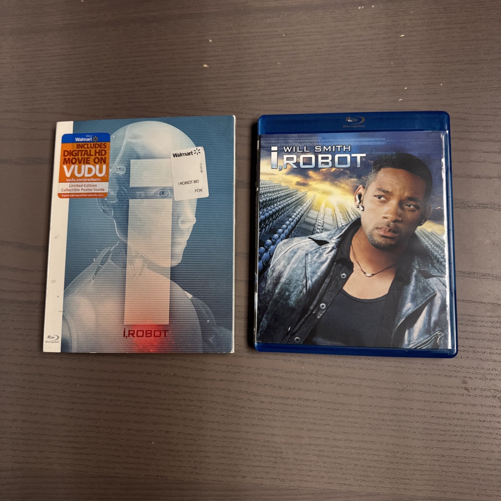 I, Robot 2004 Bluray Walmart Exclusive W/ Rare Slipcover