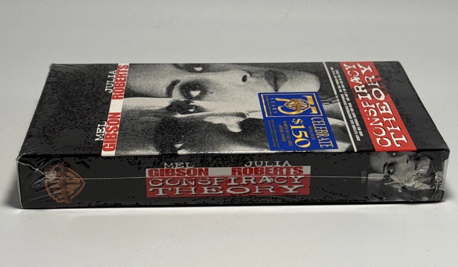 Conspiracy Theory VHS 1997 Factory Sealed Mel Gibson Julia Roberts Warner Bros
