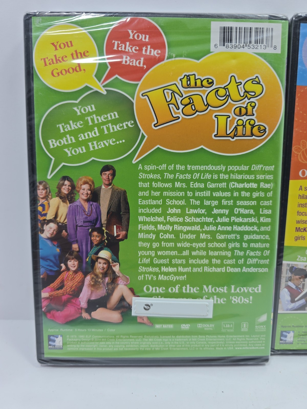 The Facts of Life (Season 1 and Season 2) Brand New Sealed 2 DVD Set (11+ Hours)