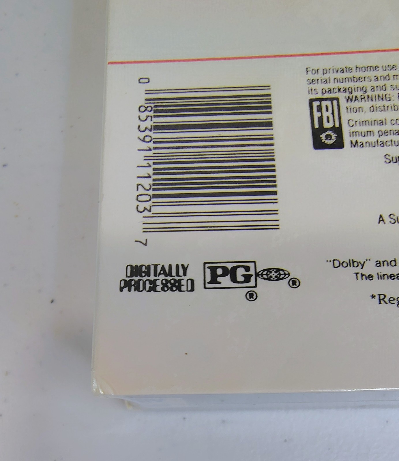 New Sealed Superman II The Movie 1987 VHS Warner Home Video Watermark