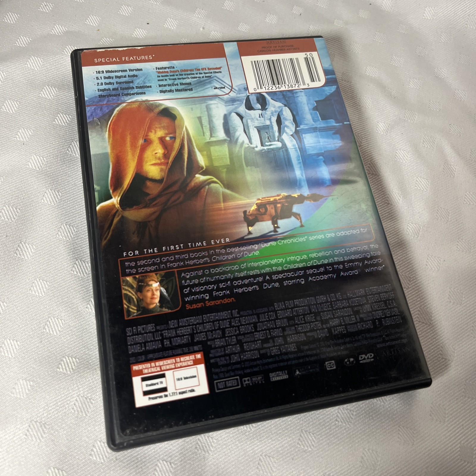 Children Of Dune Dvd 2 Disc Set w/Insert Discs Good Condition