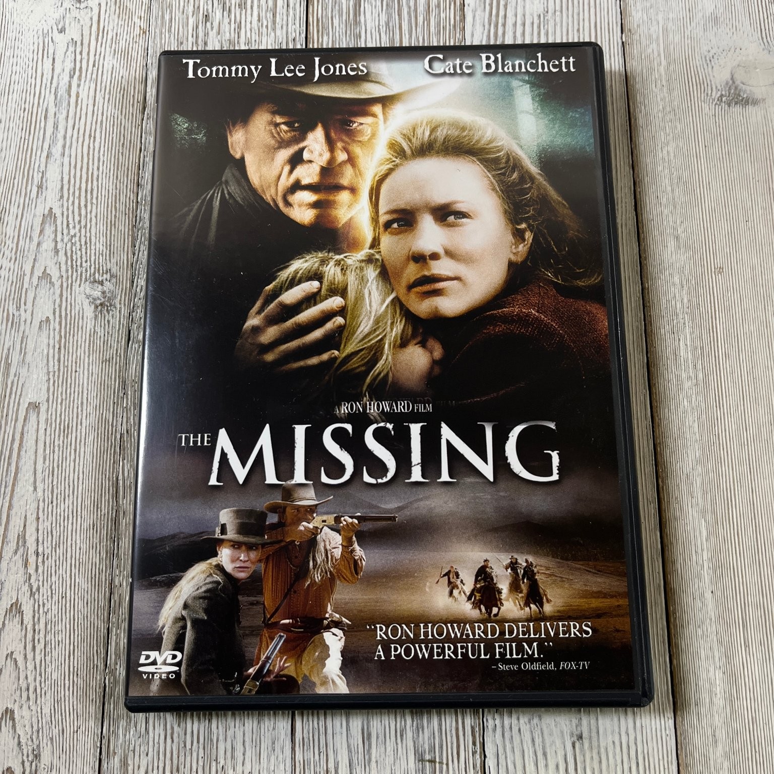 The Missing DVD 2004 Full Screen Ron Howard Tommy Lee Jones Cate Blanchett