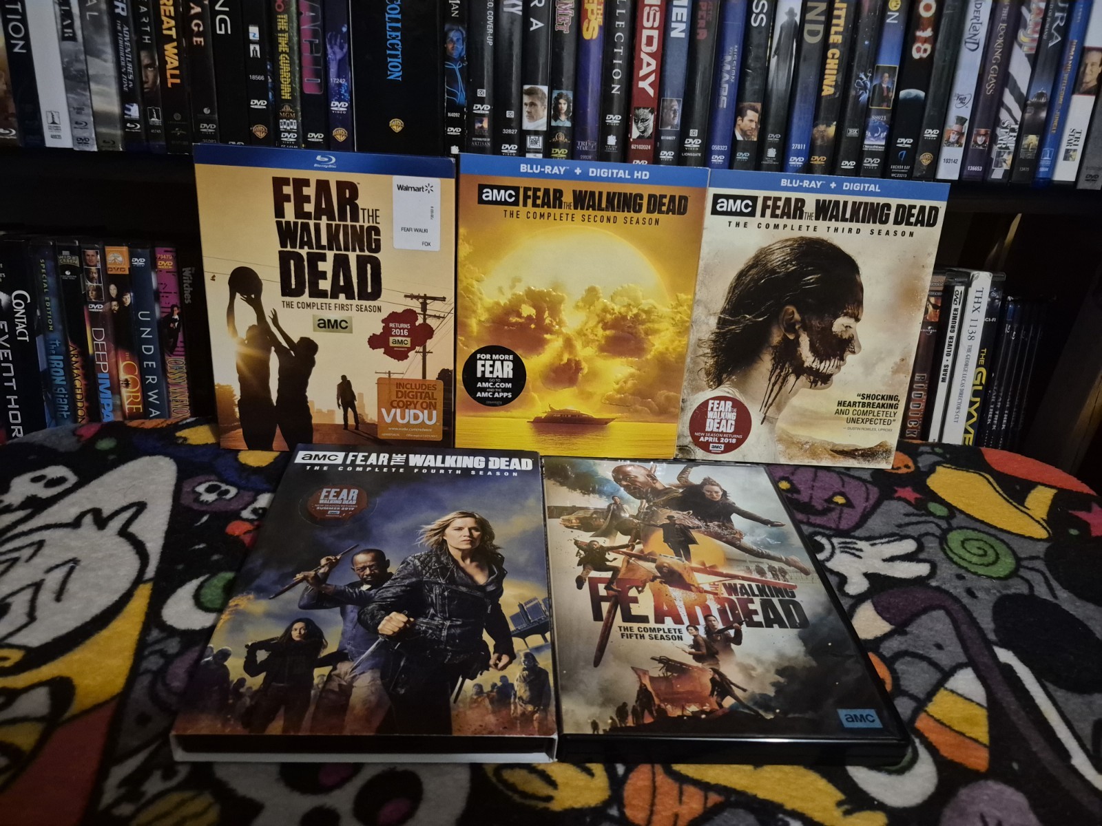 Fear The Walking Dead – Series Seasons 1-5 Blu-Ray + DVD