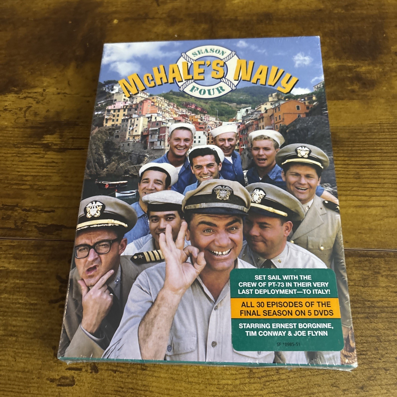 Mchale’s Navy: Season Four (DVD, 1965) Ernest Borgnine Tim Conway NEW SEALED