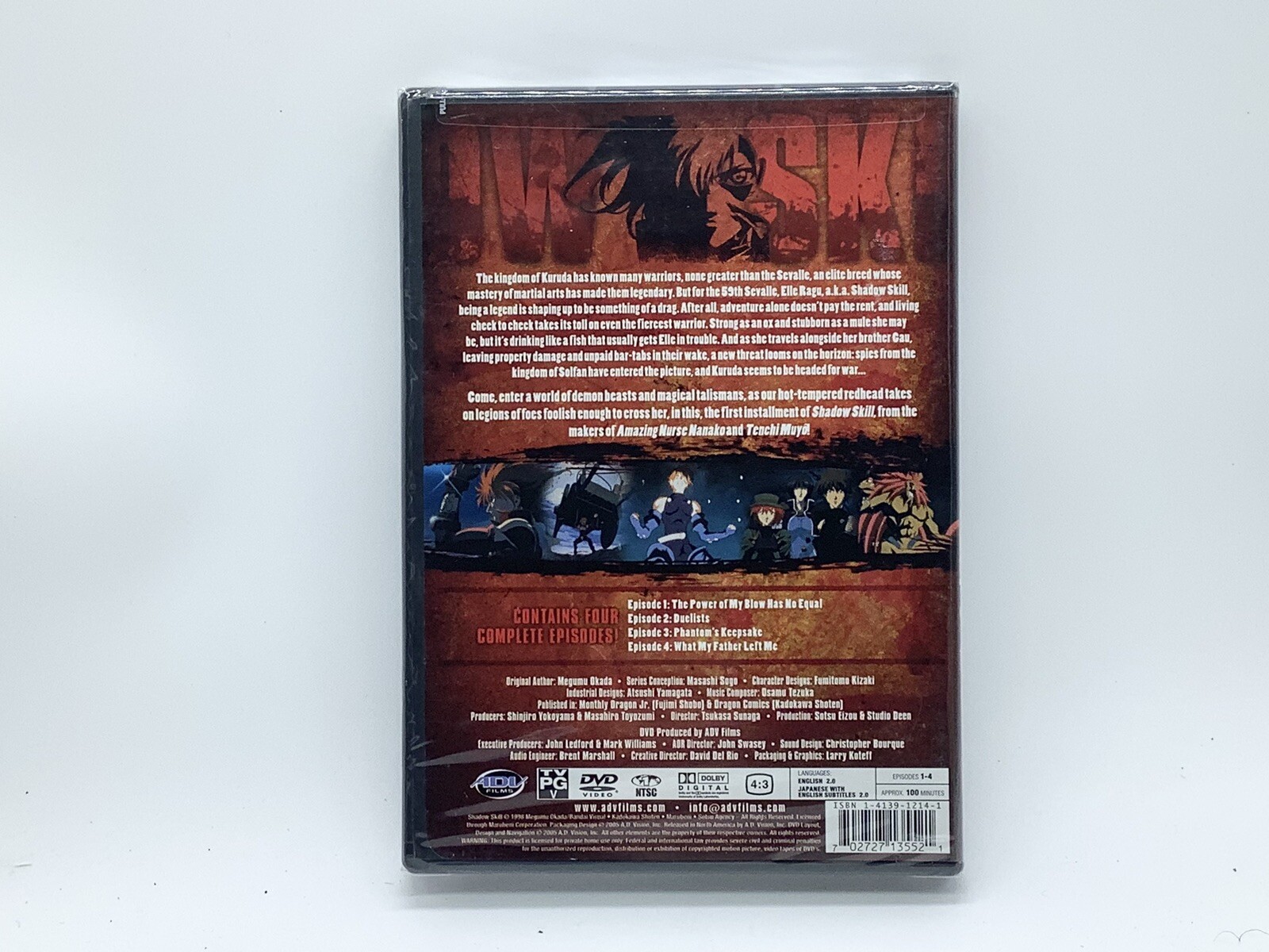 Shadow Skill Vol. 1 Fight For The Ones You Love DVD New Sealed