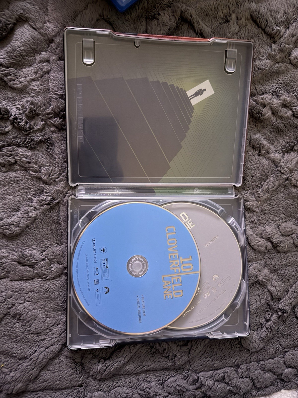 10 Cloverfield Lane Blu-Ray DVD Steelbook – Never Watched