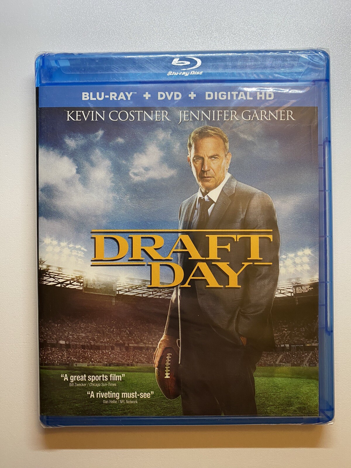 Draft Day [Blu-ray + DVD] Widescreen New Sealed Kevin Costner Jennifer Garner