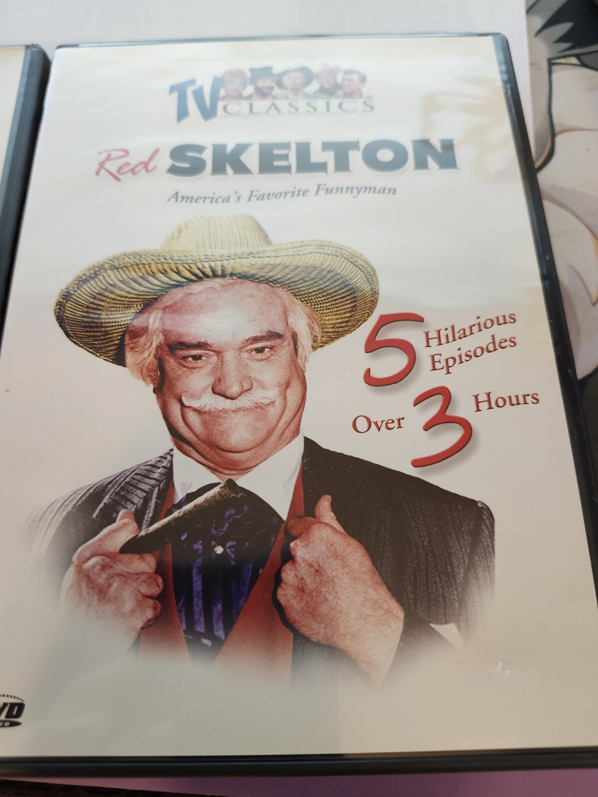 2 DVD SET-TELEVISION CLASSICS-THE RED SKELTON SHOW- 10 Episodes- Excellent cond.