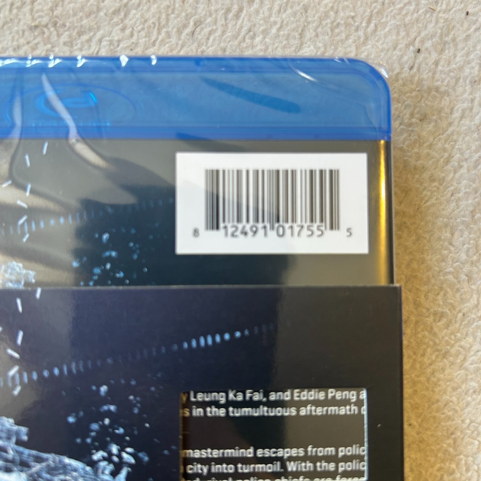 Cold War 2 Blu-ray 2016 Aaron Kwok Tony Leung Ka Fai Chow Yun Fat Action