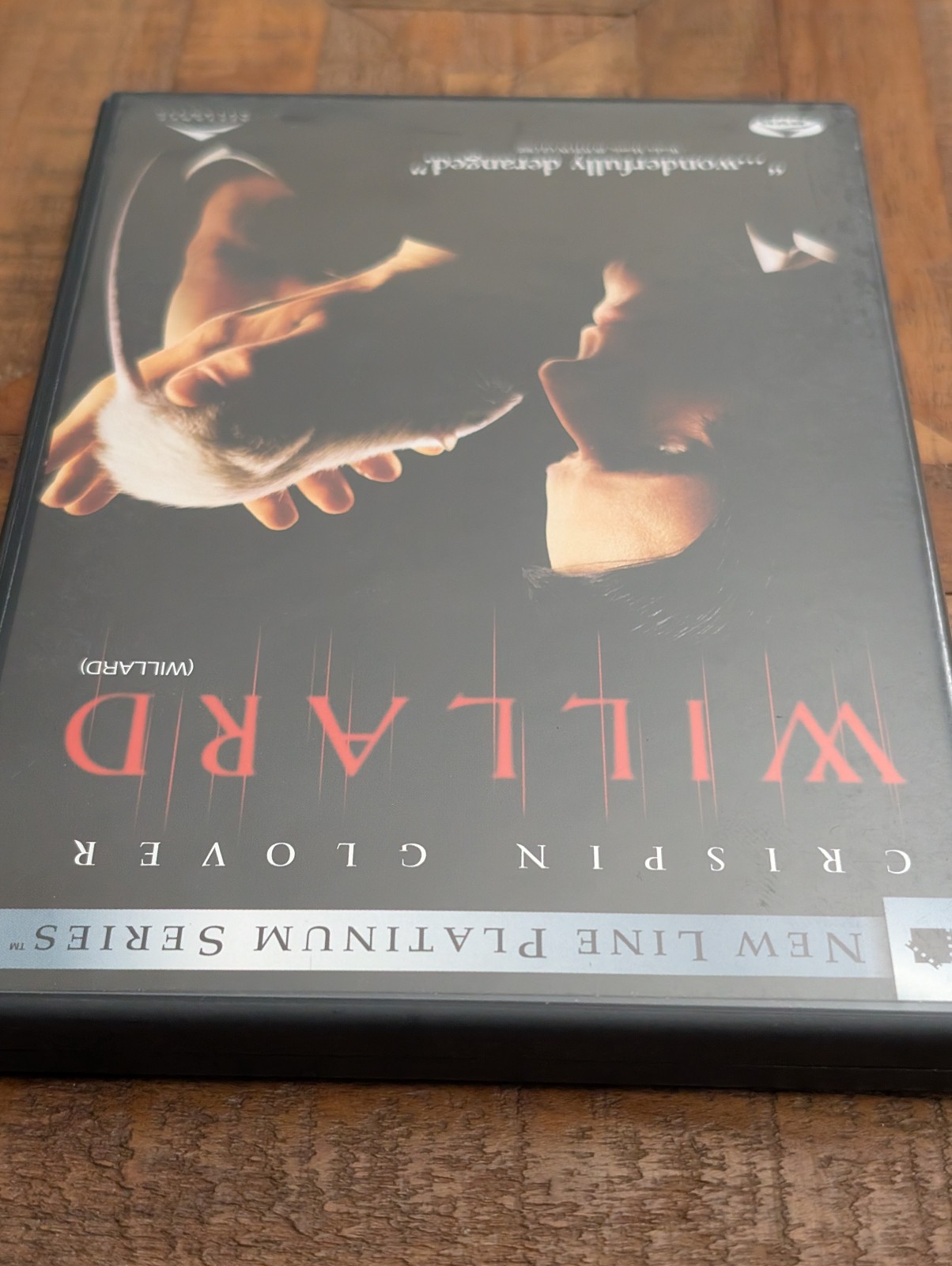 Willard DVD 2003 Crispin Glover New Line Platinum Series Horror Movie