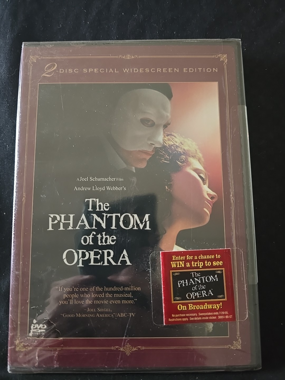 The Phantom of the Opera DVD 2004