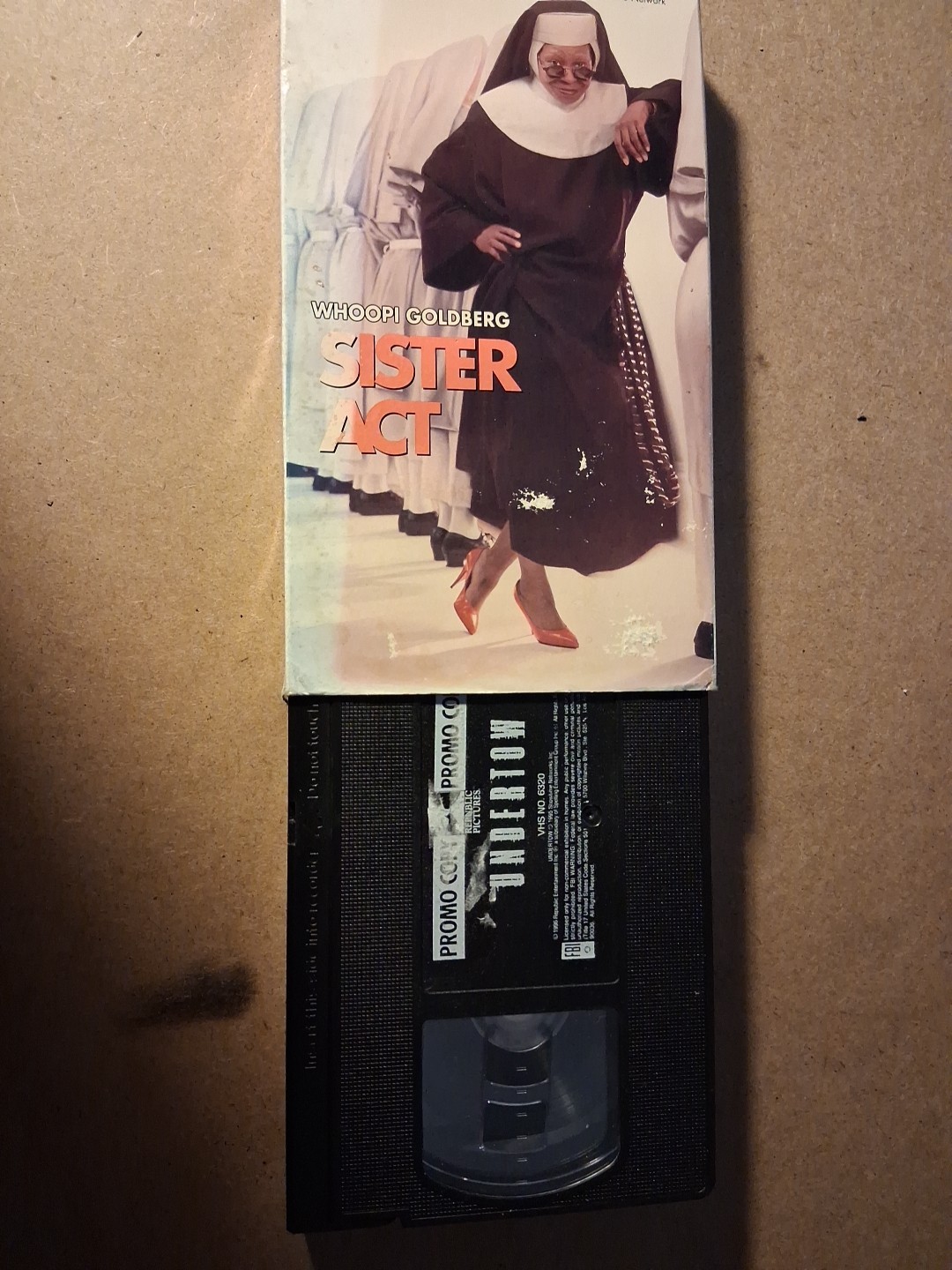 Undertow VHS Promo Copy R NTSC 1996 *Comes in Sister Act box!!!*