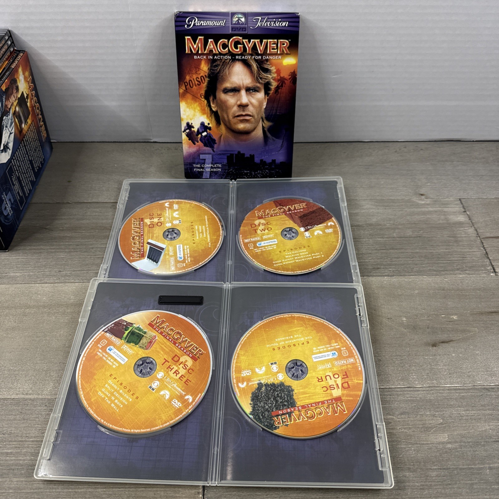 MacGyver Complete Series Seasons 1-7 DVD TV Series