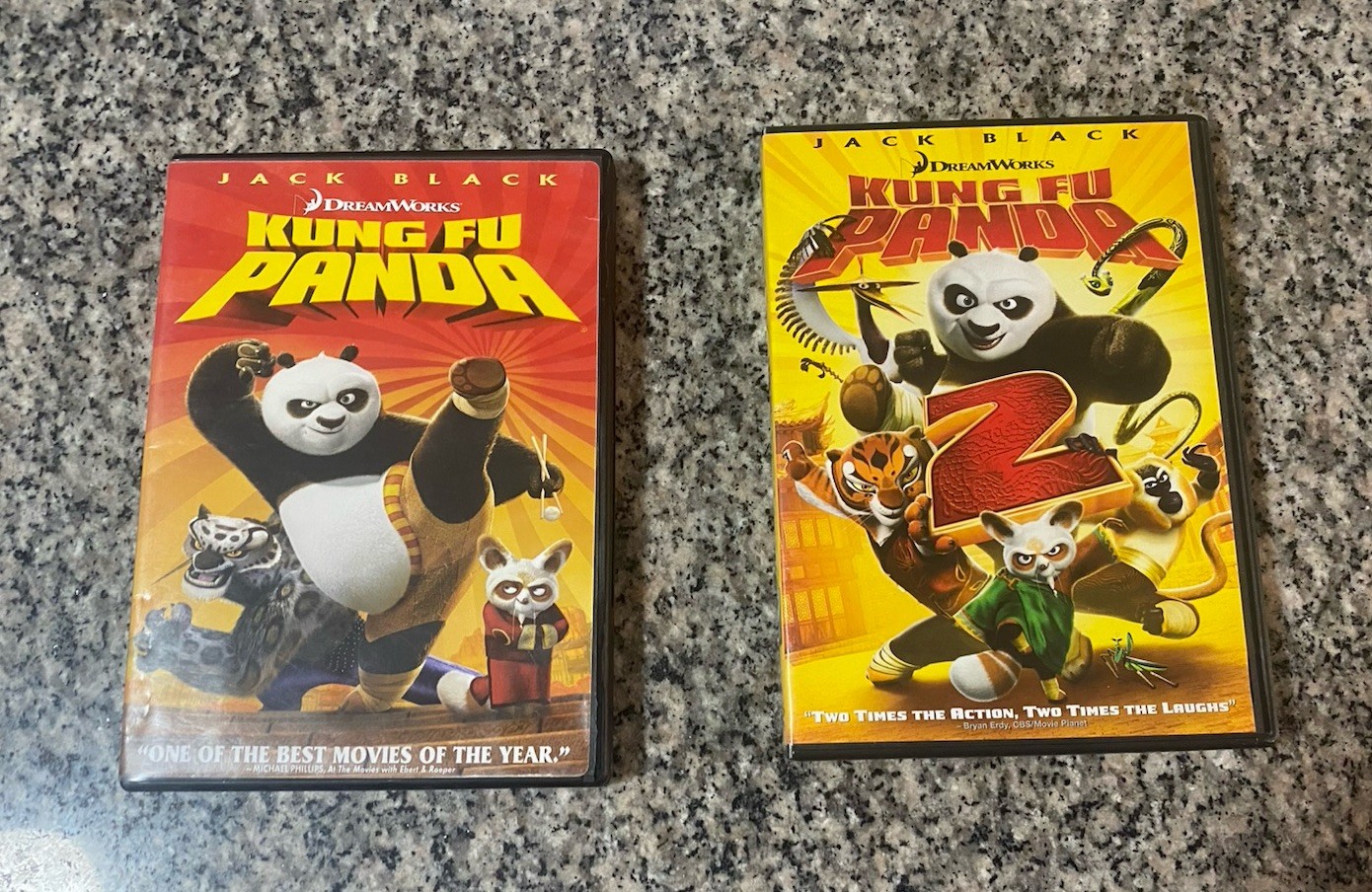 Kung Fu Panda 1 And 2 Dvd Bundle, See Images For Condition