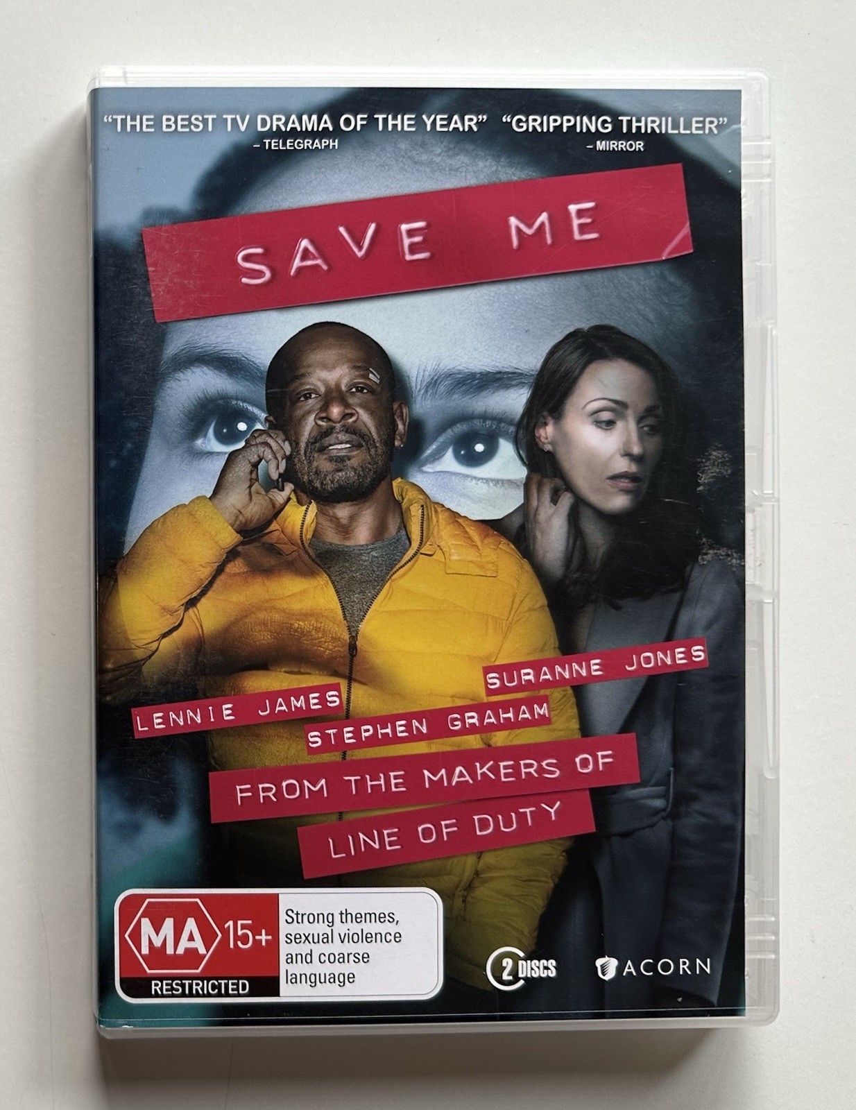 Save Me (2 Disc DVD) Region 4 British Mini-Series Stephen Graham Lennie James