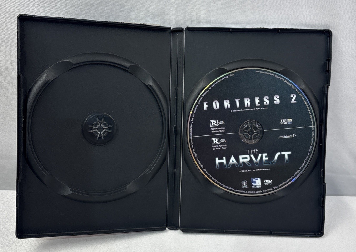 Fortress 2 & The Harvest DVD 2 of 4 Movie Collection Hollywood Hits 2012.