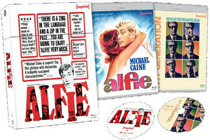 Alfie (Imprint) NEW Classic Blu-Ray 2-Disc Set Lewis Gilbert Michael Caine
