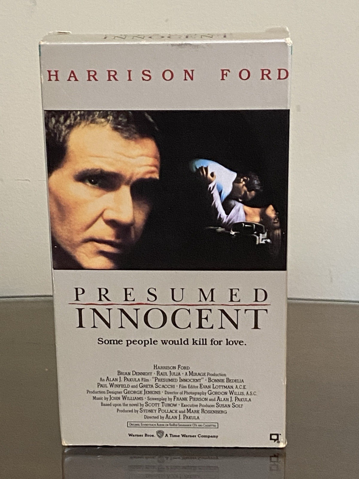Warner Home Video 1990 Presumed Innocent VHS NTSC Full Screen Rated R