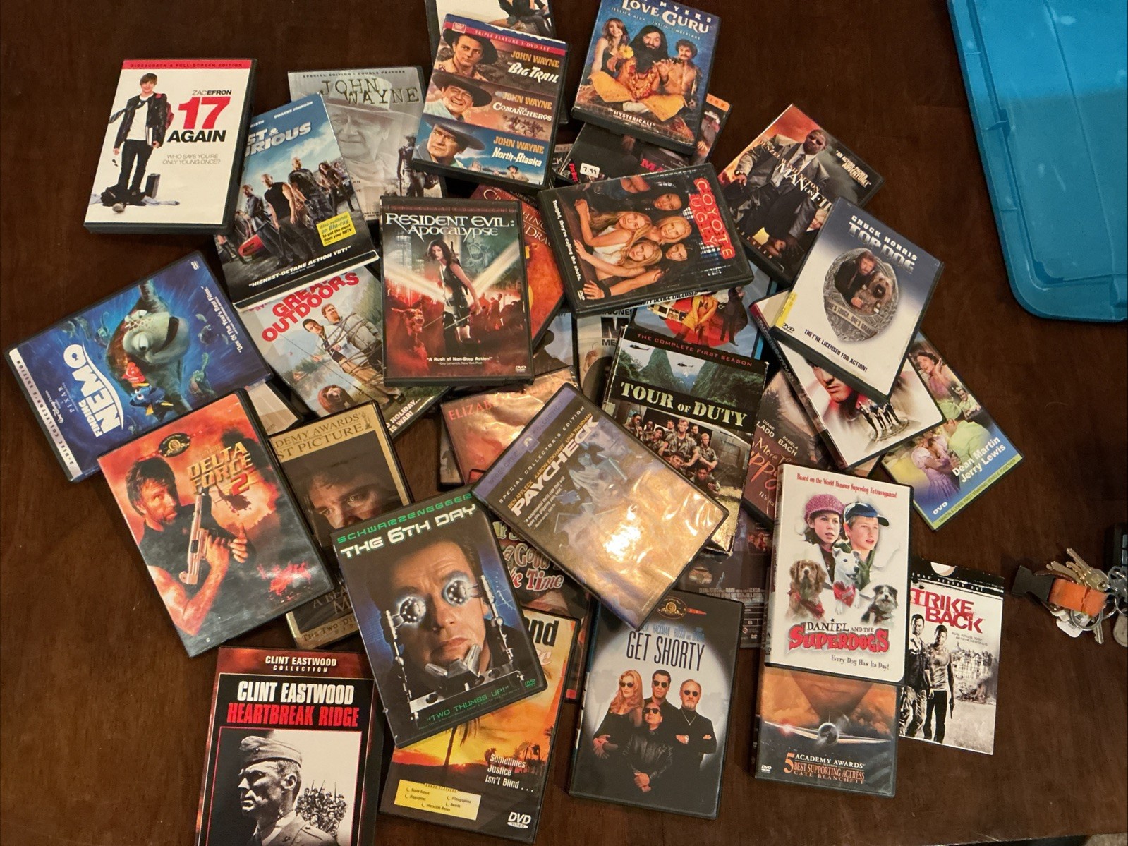 Miscellaneous DVD Grab Box – 6 DVDS