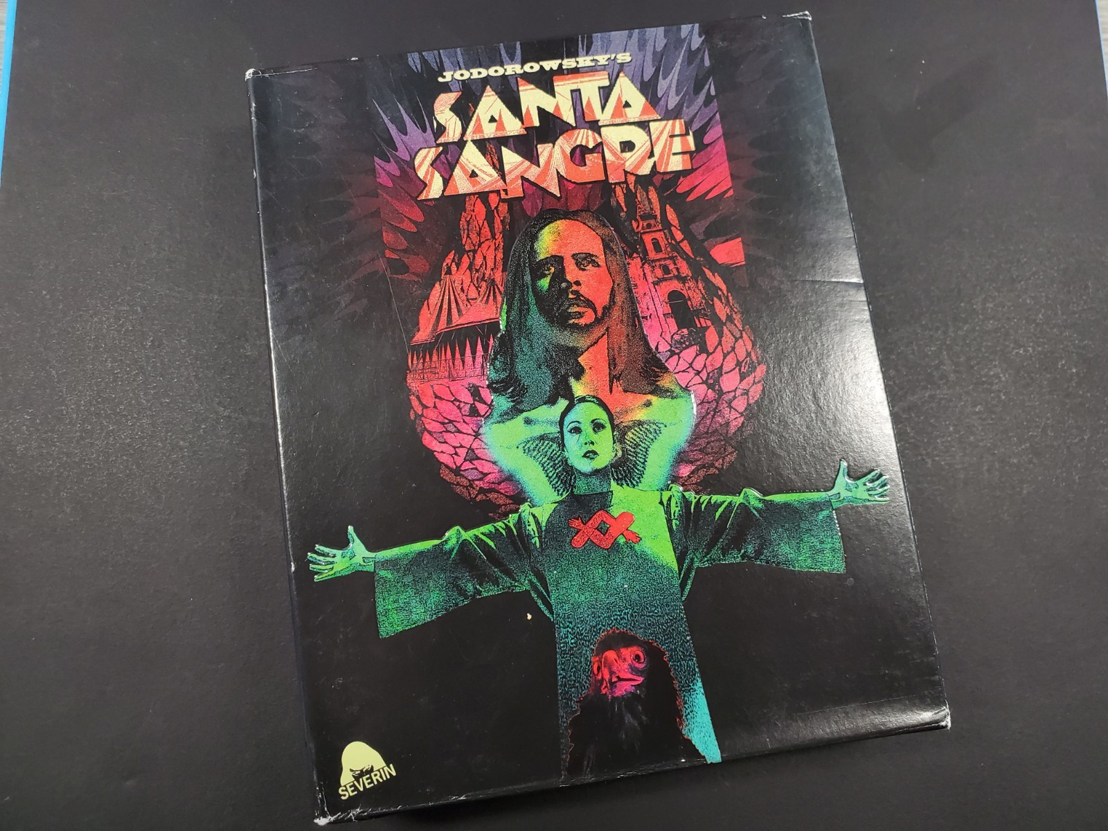 SANTA SANGRE (Blu-ray) SLIPCOVER CULT CLASSIC HORROR Alejandro Jodorowsky