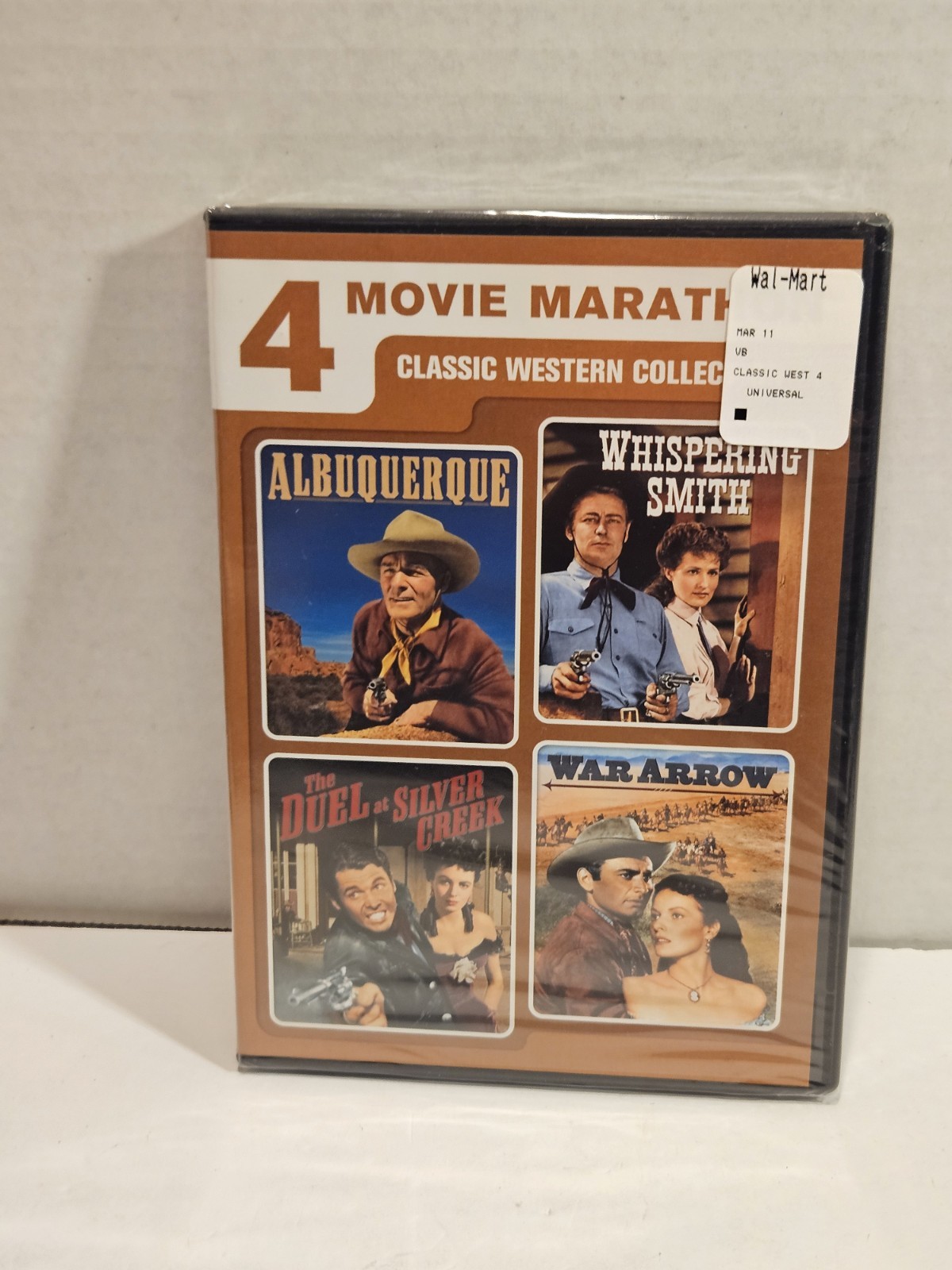 Classic Western Albuquerque Whispering Smith Duel Silver Creek War Arrow DVD NEW