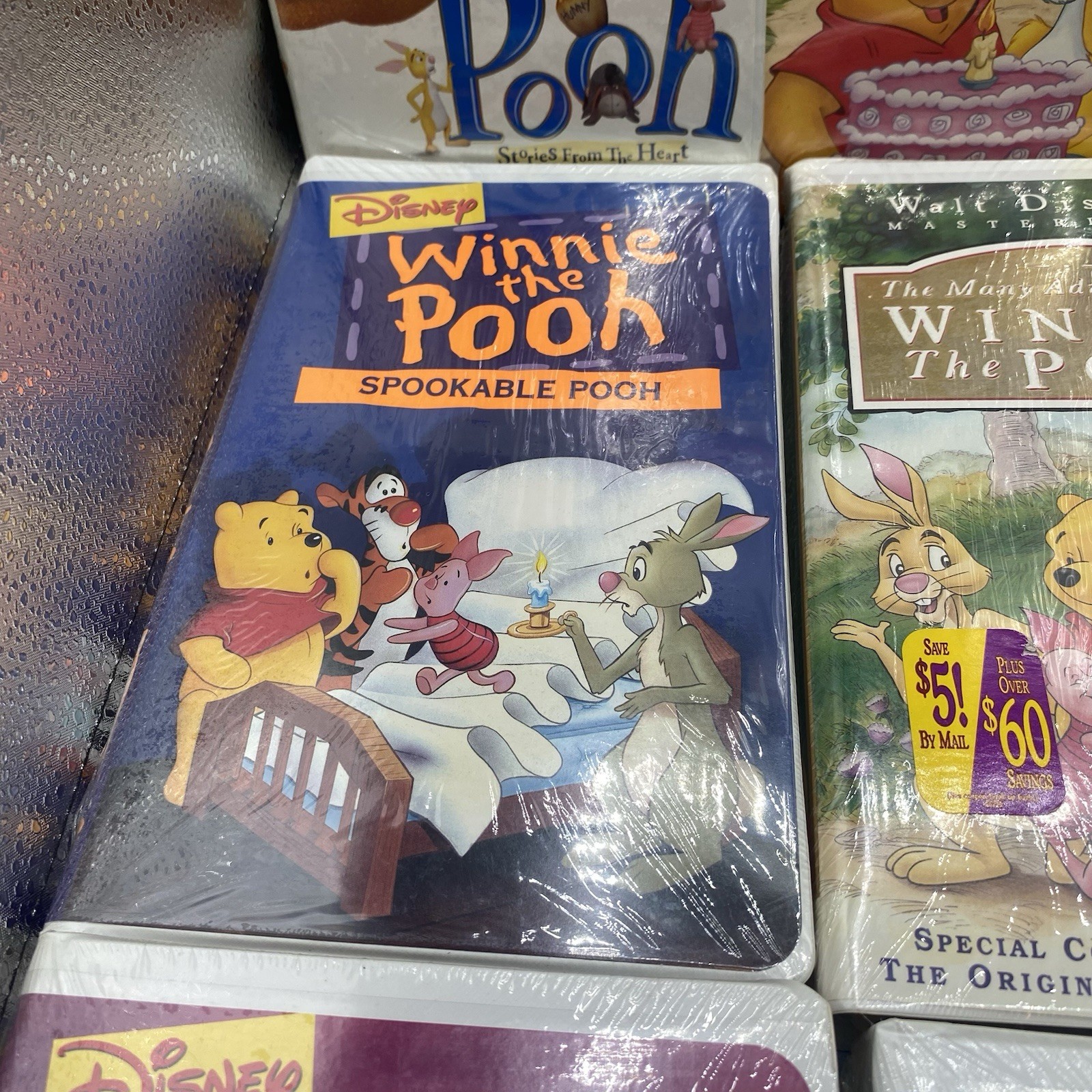Winnie The Pool Sealed VHS Lot of 11 Assorted Titles