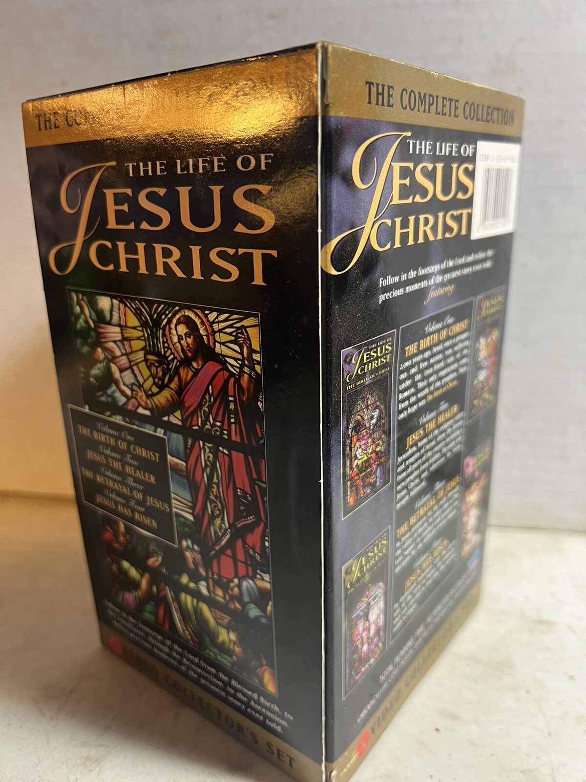 Life of Jesus Christ Vol. I-4 The Birth Healer Betrayal Jesus Has Risen 1995 VHS