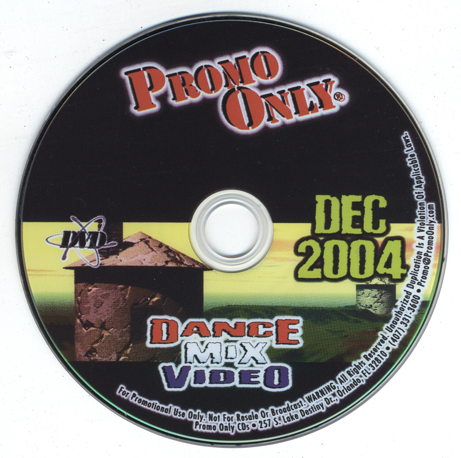 Dance Mix Video December 2004 DVD – Prince Gwen Stefani Duran Duran The Killers