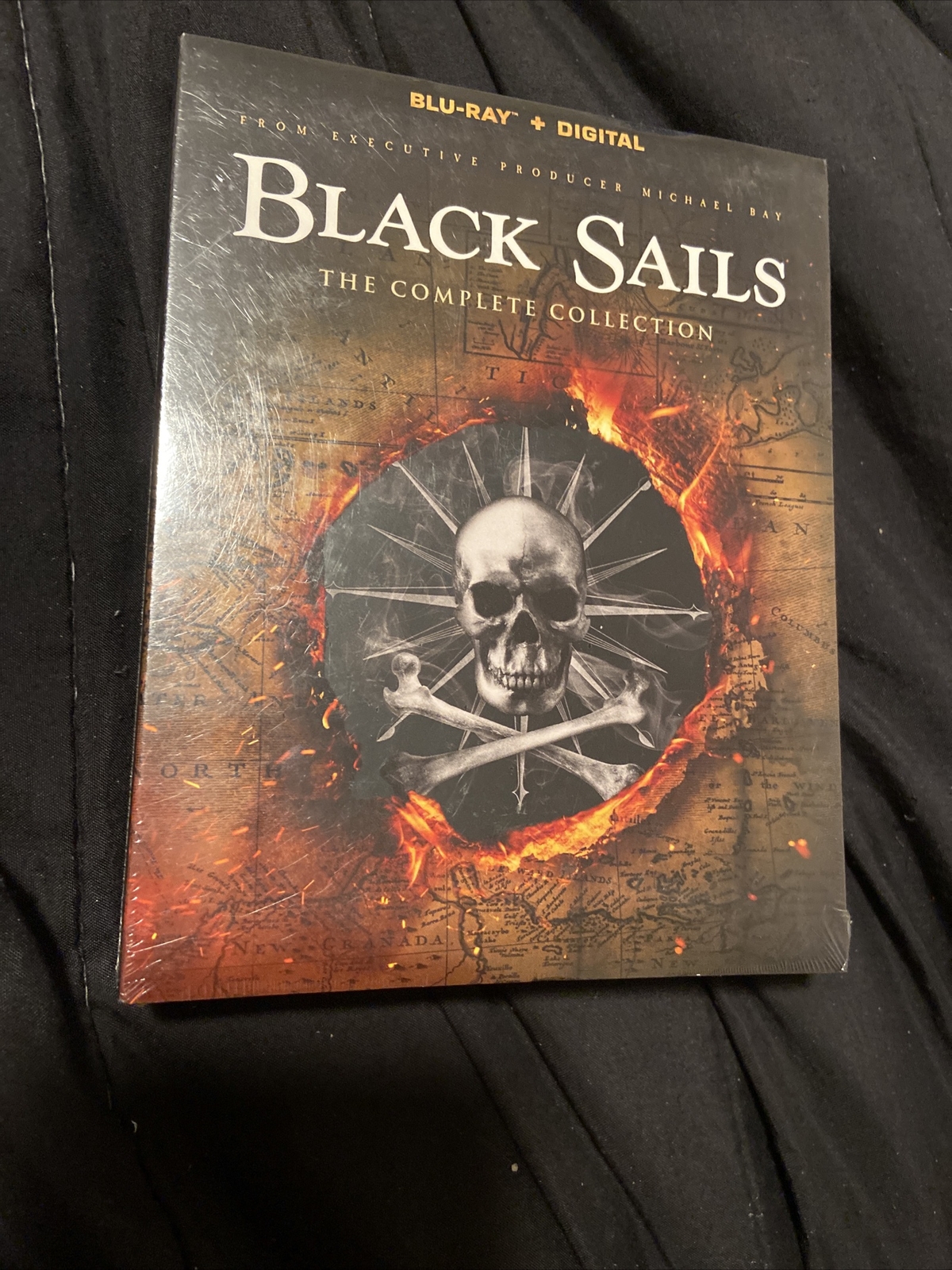 NEW BLACK SAILS 1-4 COMPLETE SERIES BLU-RAY+DIGITAL HD BOXSET! 12 DISCS! SEALED