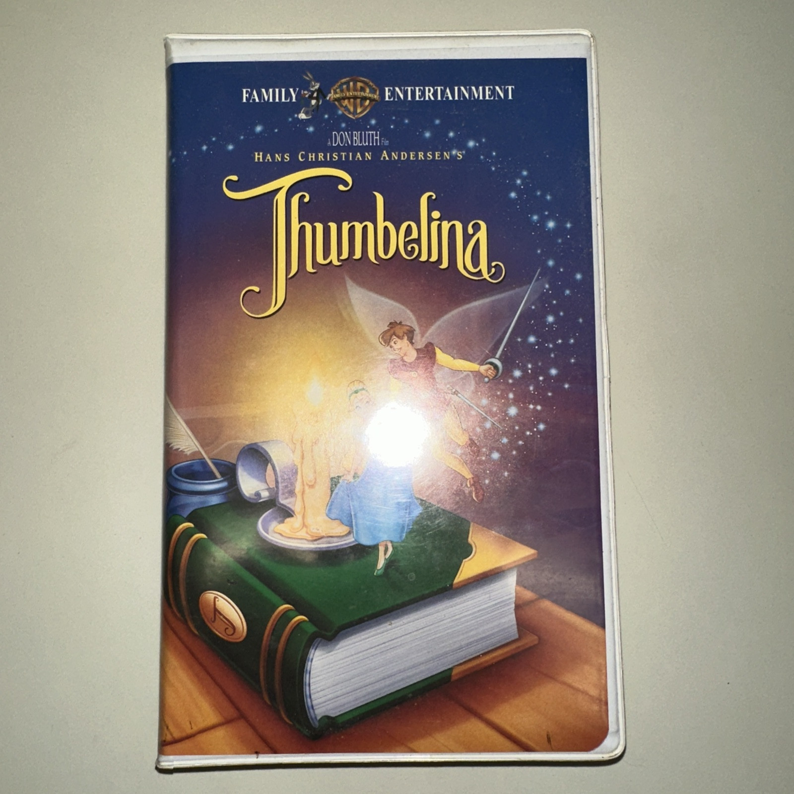 VHS Thumbelina Don Bluth Warner Brothers 1994