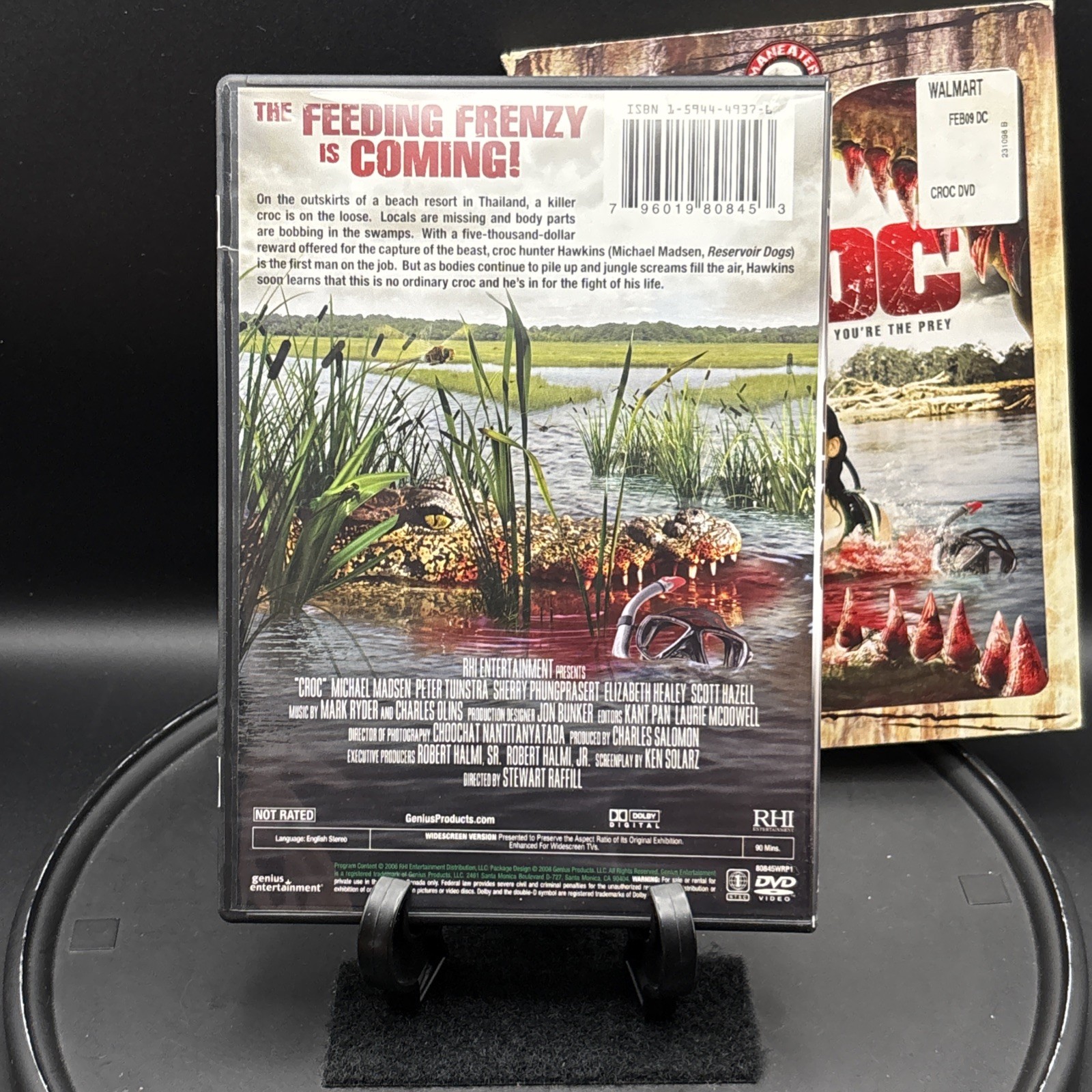 Croc (DVD) Stewart Raffill, Scott Hazell, Michael Madsen, Sherry Phungprasert,