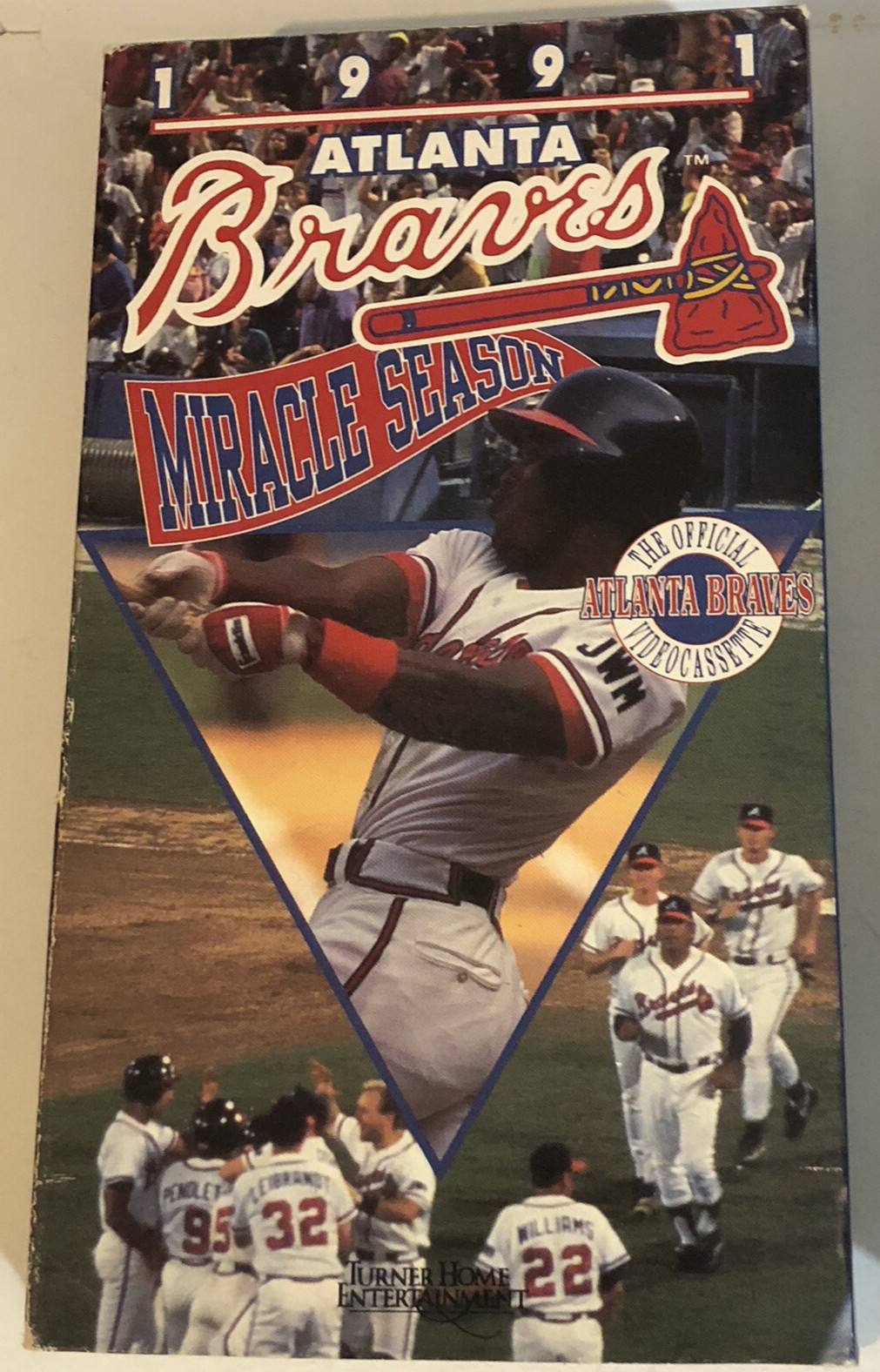 Atlanta Braves Baseball Miracle Season 1991 MLB VHS Tape