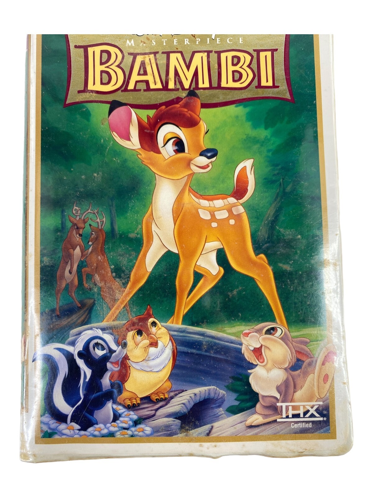 VHS Disney’s Bambi 55th Anniversary Fully Restored Limited Edition Approx 69 Min