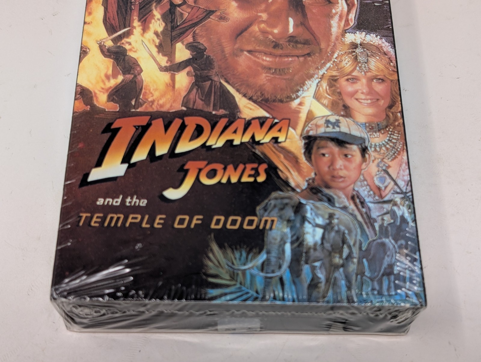 Indiana Jones and the Temple of Doom VHS Cassette Tape New Sealed / Watermark