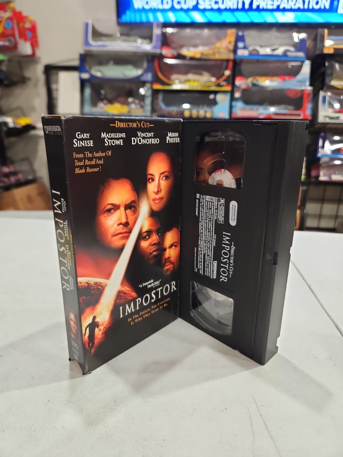 Imposter (2001) VHS – Director’s Cut – Gary Sinise, Madeleine Stowe – Scifi