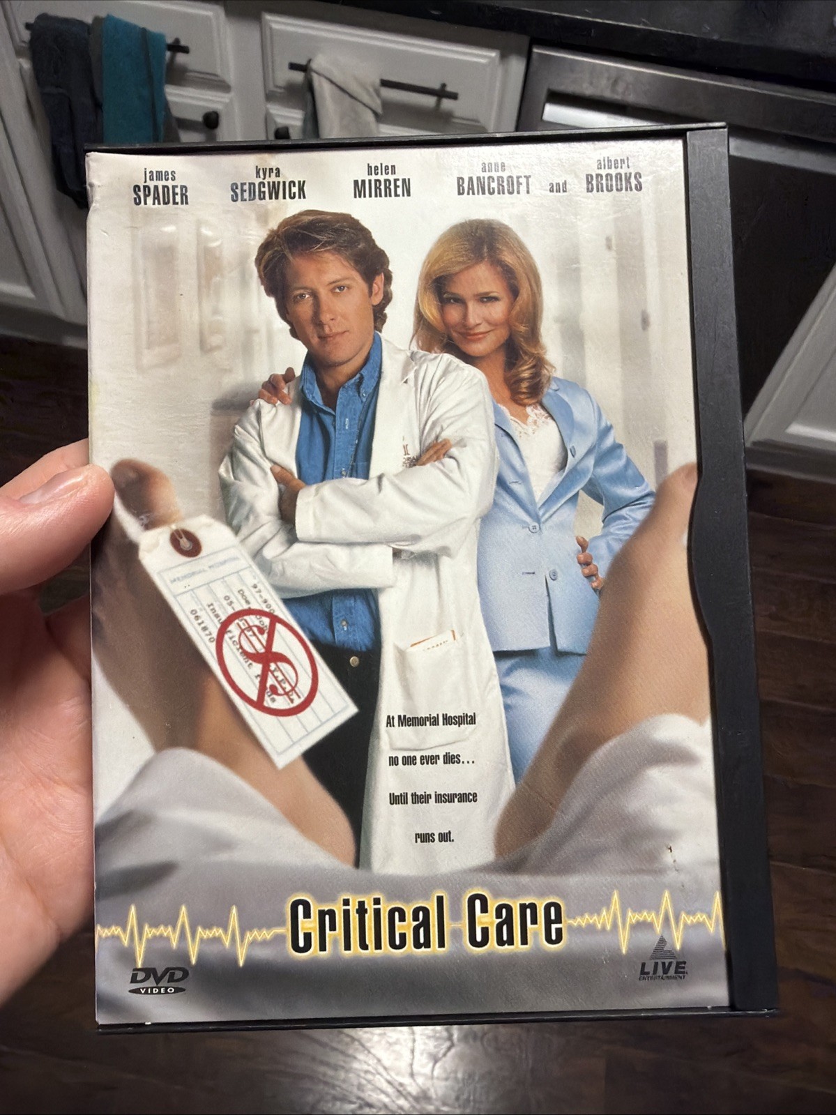 Critical Care (DVD, 1997) James Spader Dark Medical Comedy Drama OOP