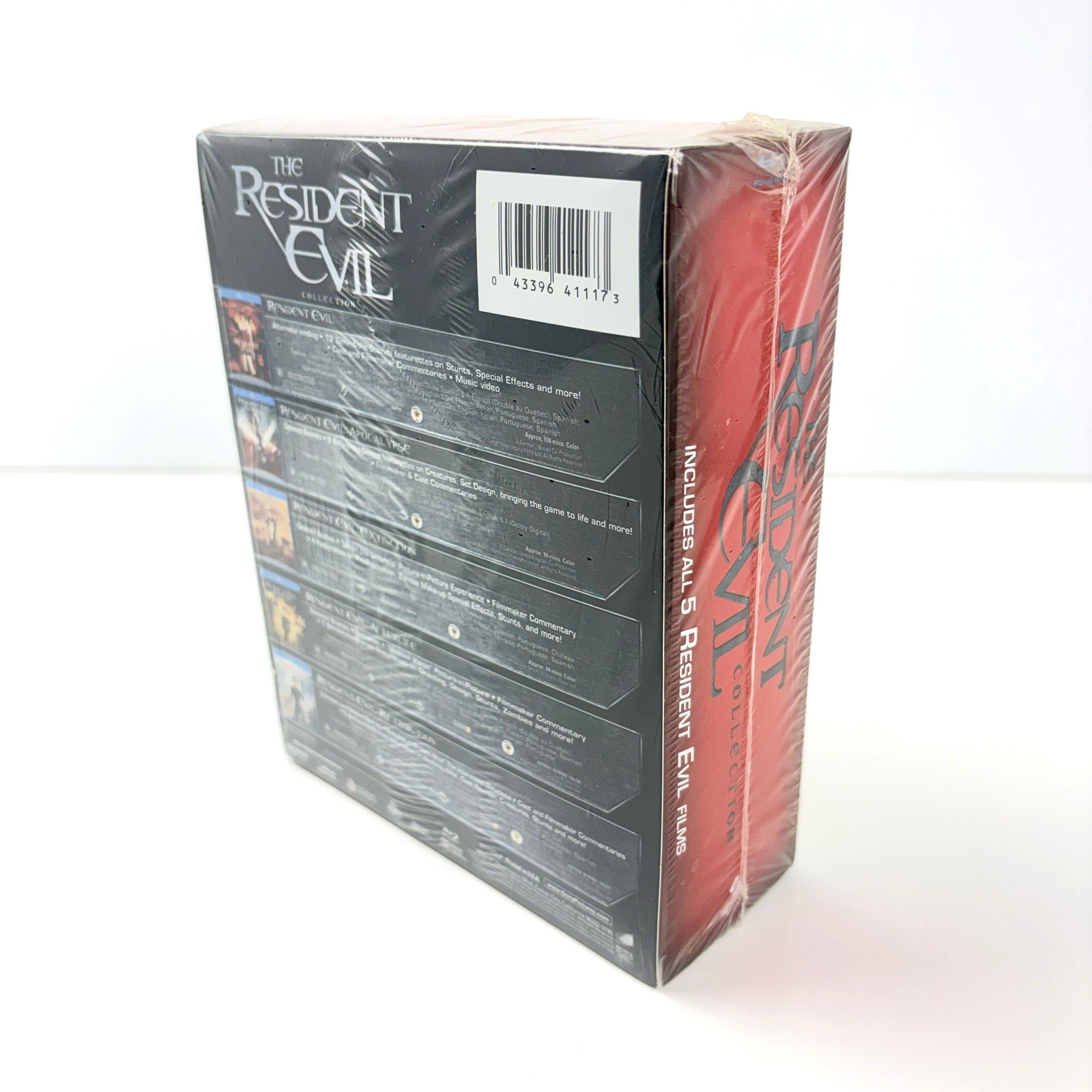 The Resident Evil Collection, Blu-Ray, 5 Disc Box Set, 2012, *New Sealed*