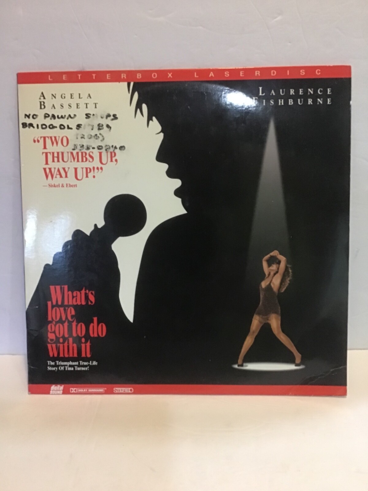 What’s Love Got to do with it – Story of Tina Turner – Brian Gibson – Laserdisc