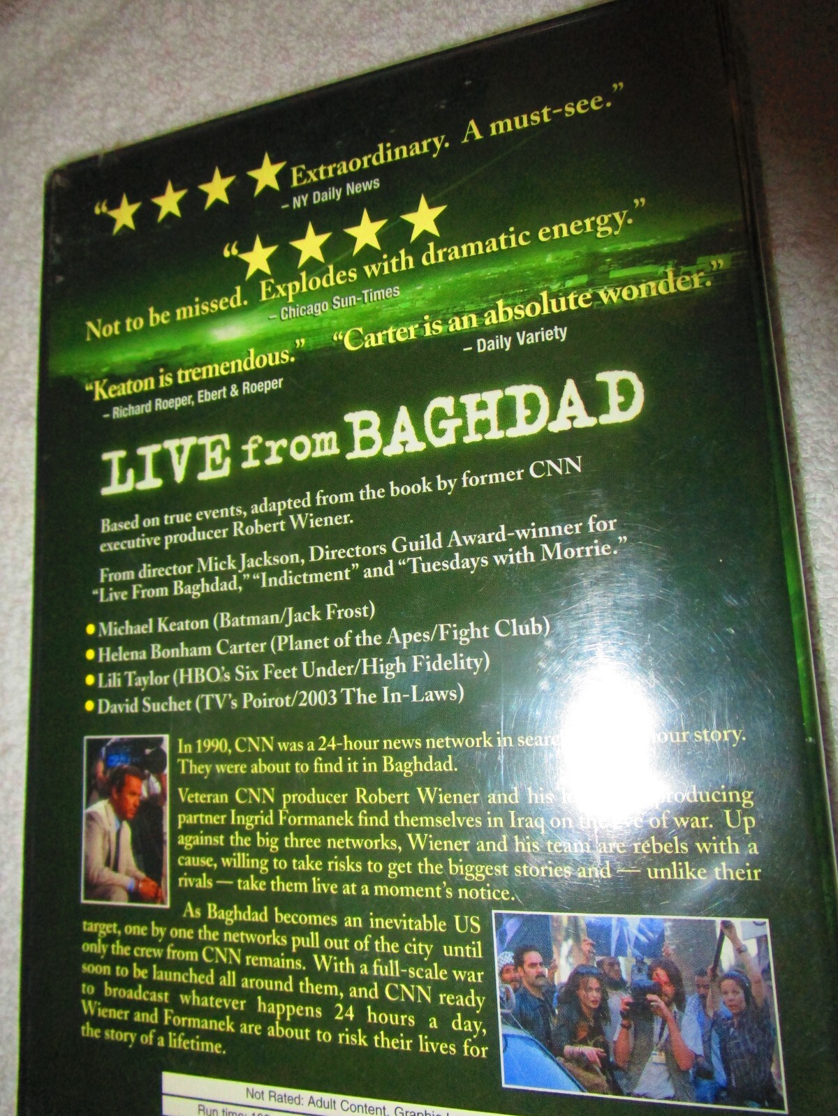 Live from Baghdad: Breaking News–Making History DVD (HBO Video)