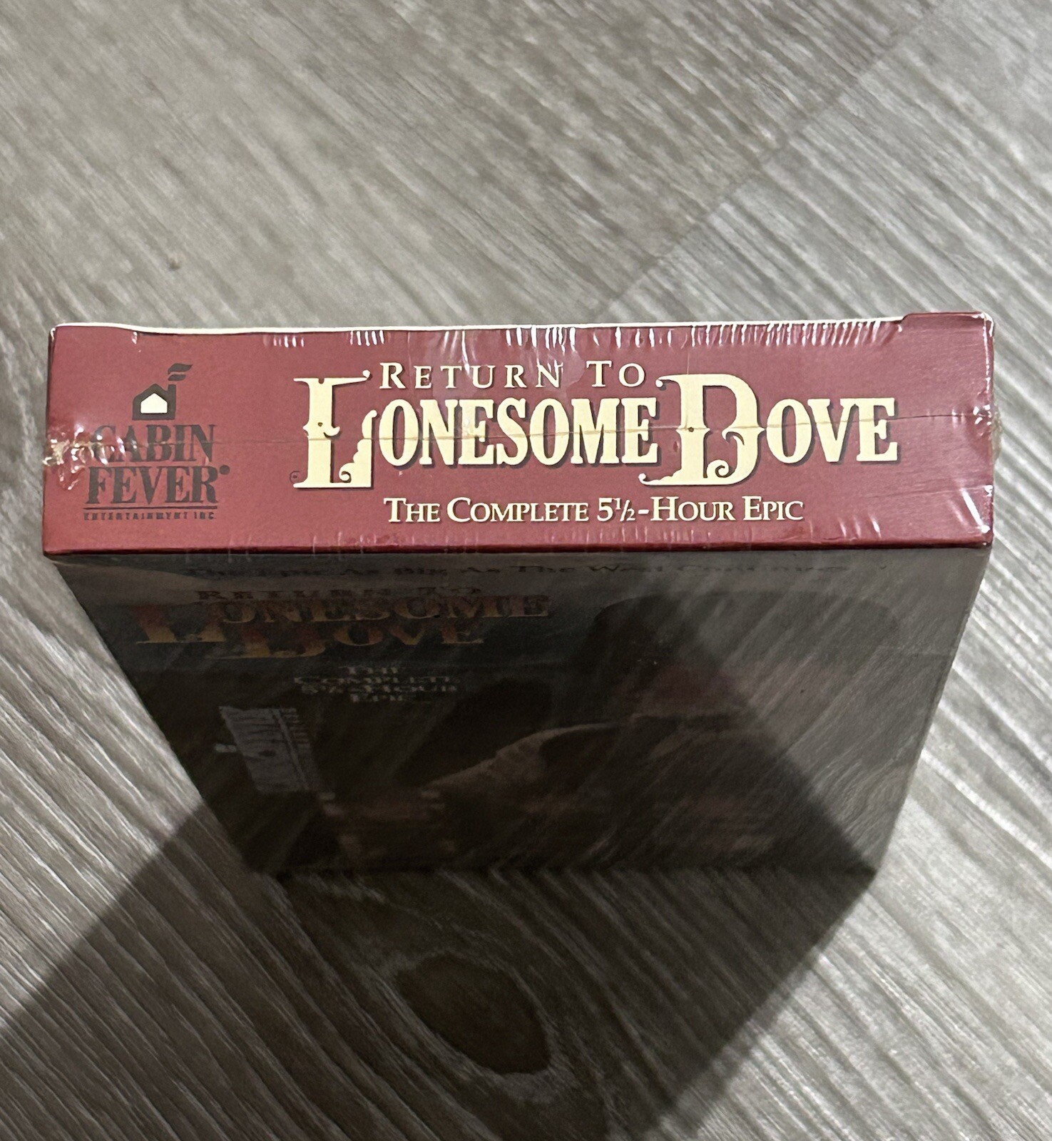 Return To Lonesome Dove: Cabin Fever 1993 VHS Tape 5 1/2 Hour Parts 1-4 Sealed