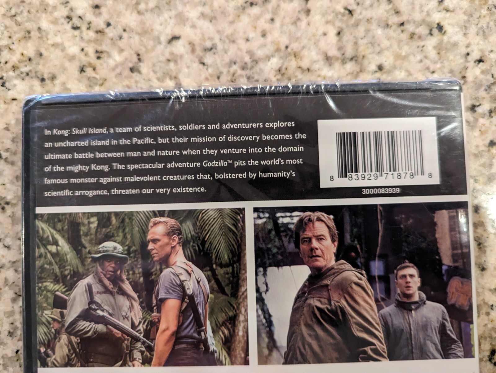 Kong: Skull Island(2017) AND Godzilla(2014) – 2 Film Collection DVD