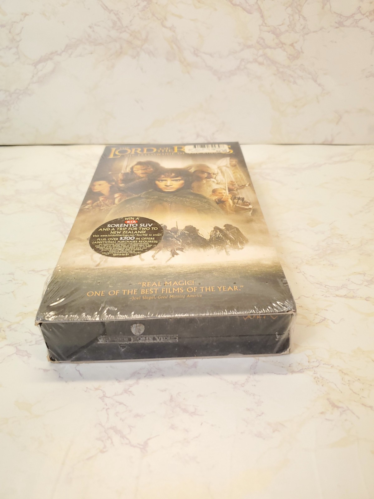 The Lord of the Rings Fellowship of the Ring 2001 VHS Tape Sealed | Frodo Movie