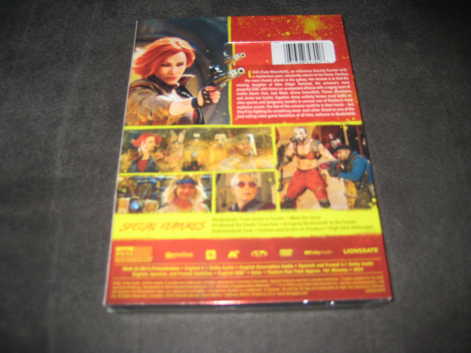 BORDERLANDS (DVD 2024) BRAND NEW – RATED PG-13 – WIDESCREEN – ACTION – ADVENTURE