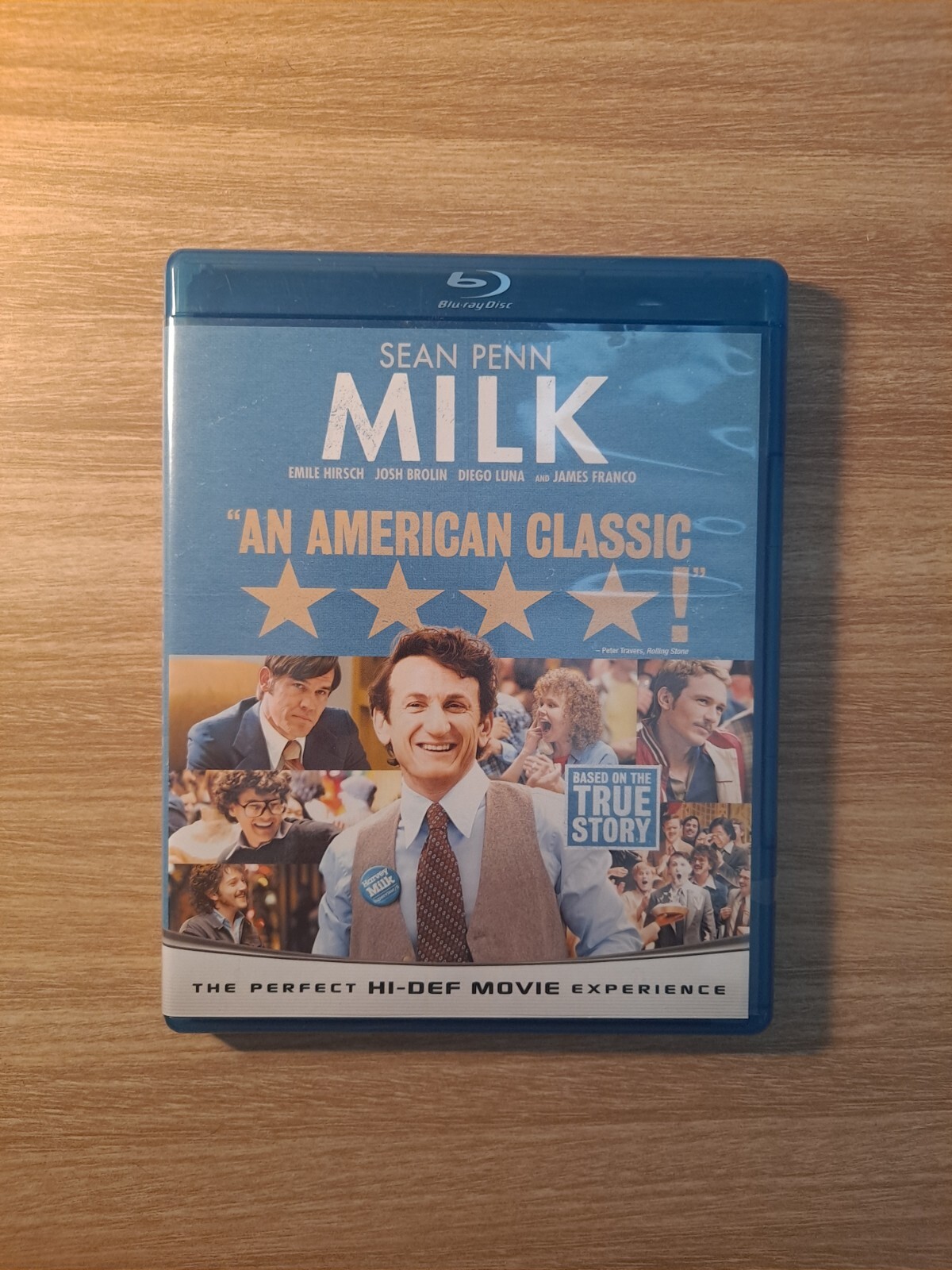 Milk (Blu-ray, 2009, Sean Penn, Gus Van Sant) Combined Shipping Available!