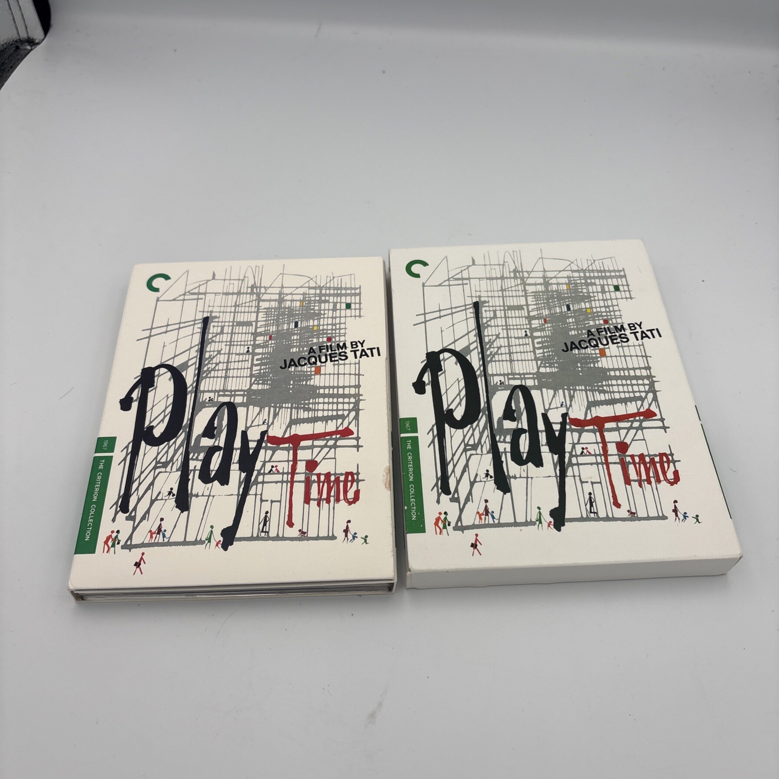 JACQUES TATI Playtime 1967 Criterion Collection (2 DVD, 2006) w/ insert OOP