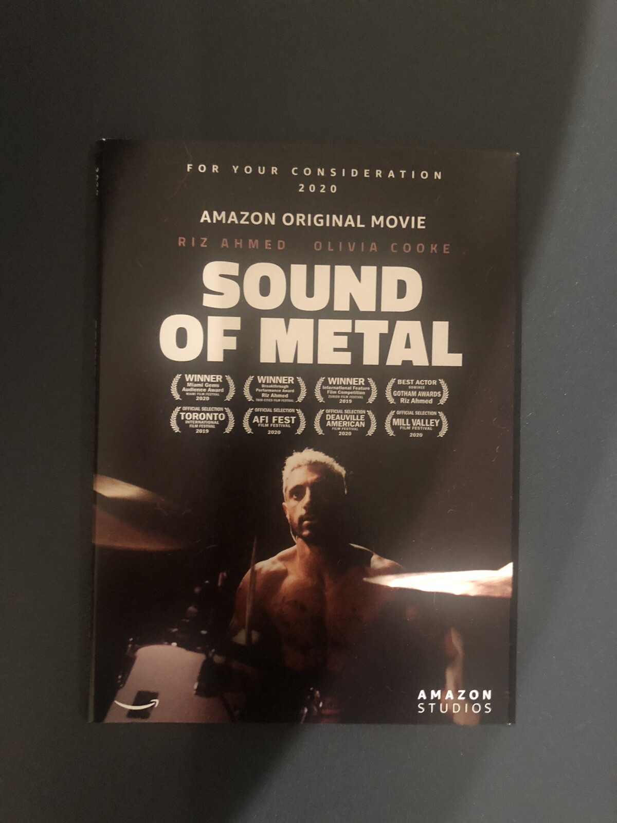 Sound Of Metal FYC DVD 2021 Riz Ahmed Paul Raci Consideration Promo Screener Bn