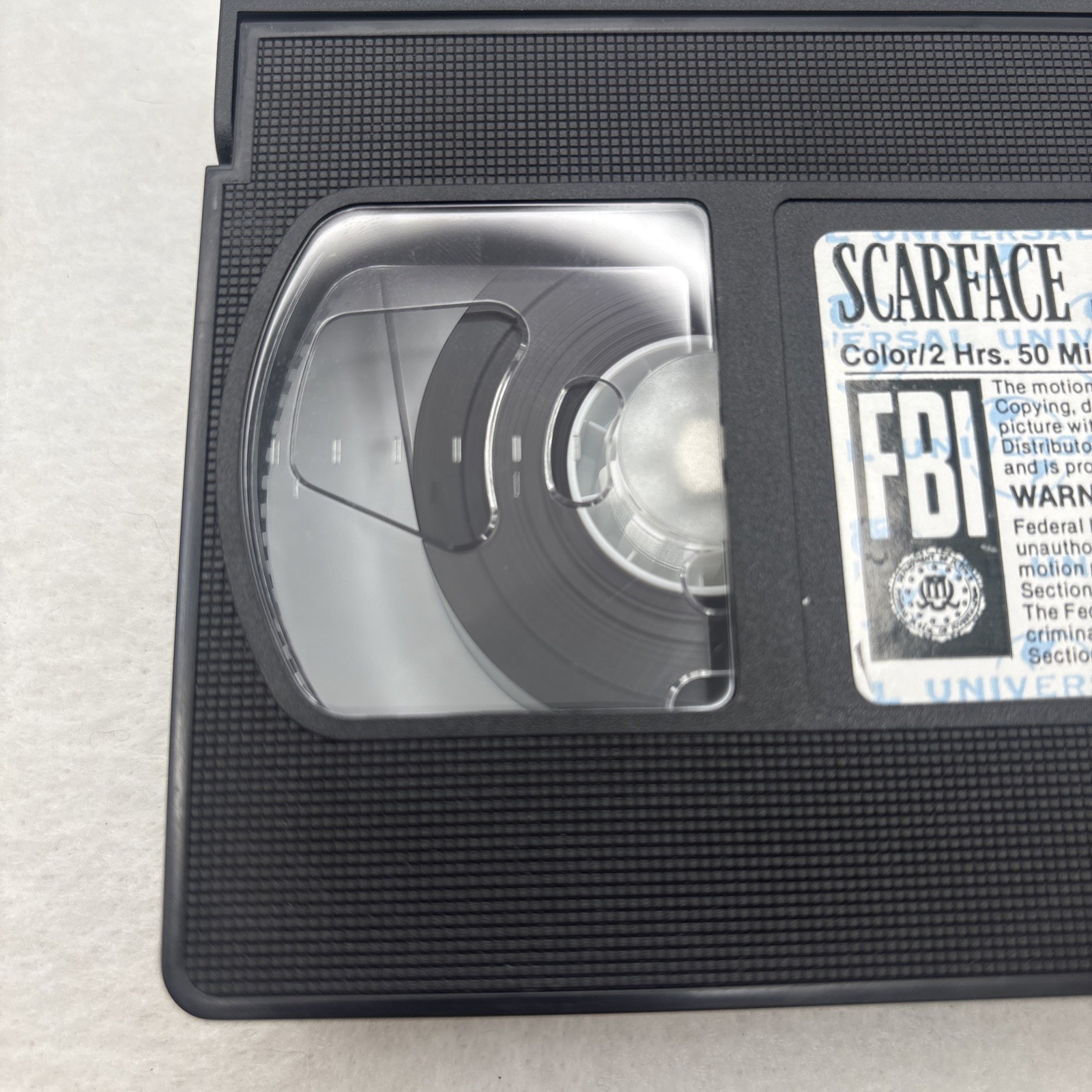 Scarface – VHS – 1990 – 2 Tape Set – Al Pacino – Brian De Palma – Tested Working