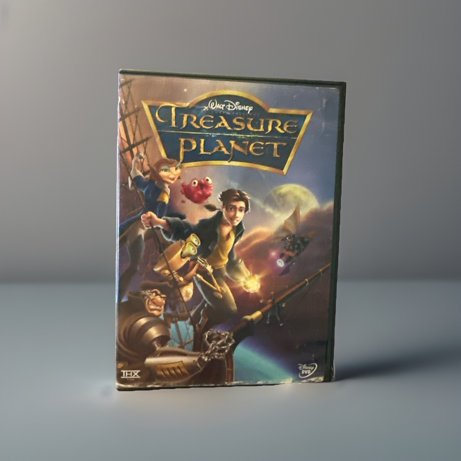 Treasure Planet DVD 2002 Disney Animated Sci‑Fi Adventure Movie PG English