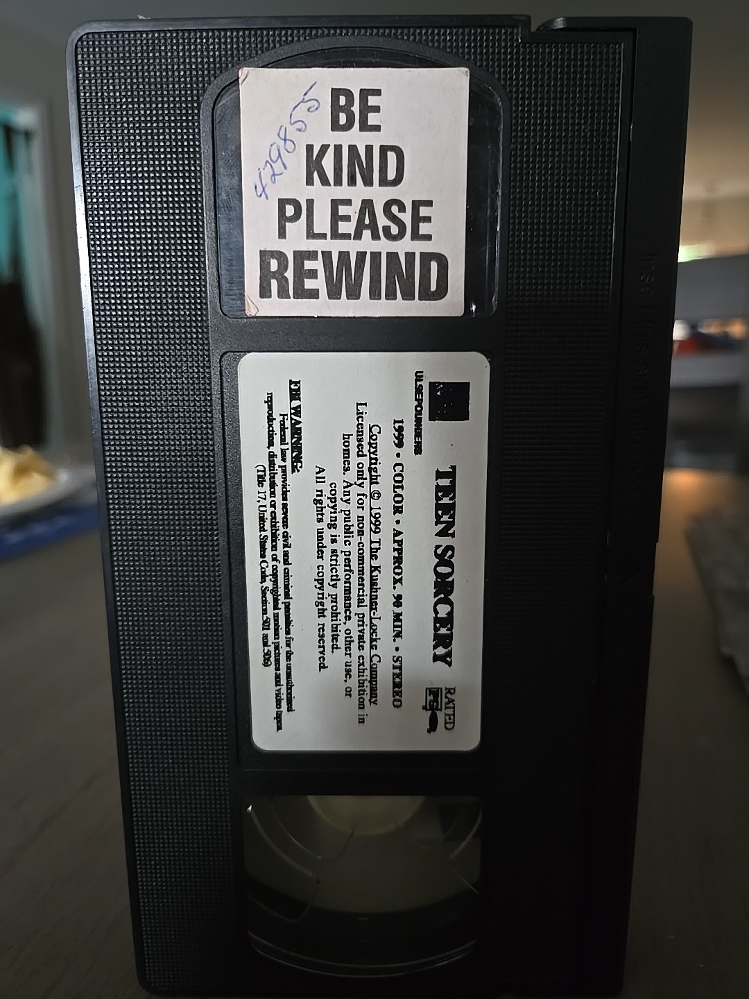 Teen Sorcery VHS. PulsePounders/Full Moon
